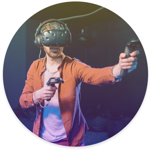 Зона индивидуальных VR игр в Smile Park